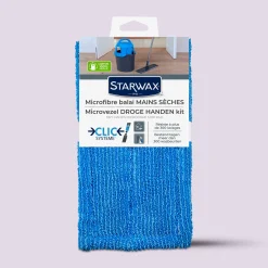 Microfibre balai Mains sèches Clic système