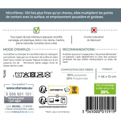 Microfibre balai start* grattante