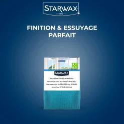 Microfibre vitres et miroirs