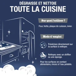 Mousse dégraissante au savon noir et cristaux de soude