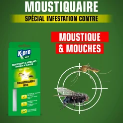 Moustiquaire moustiques et mouches