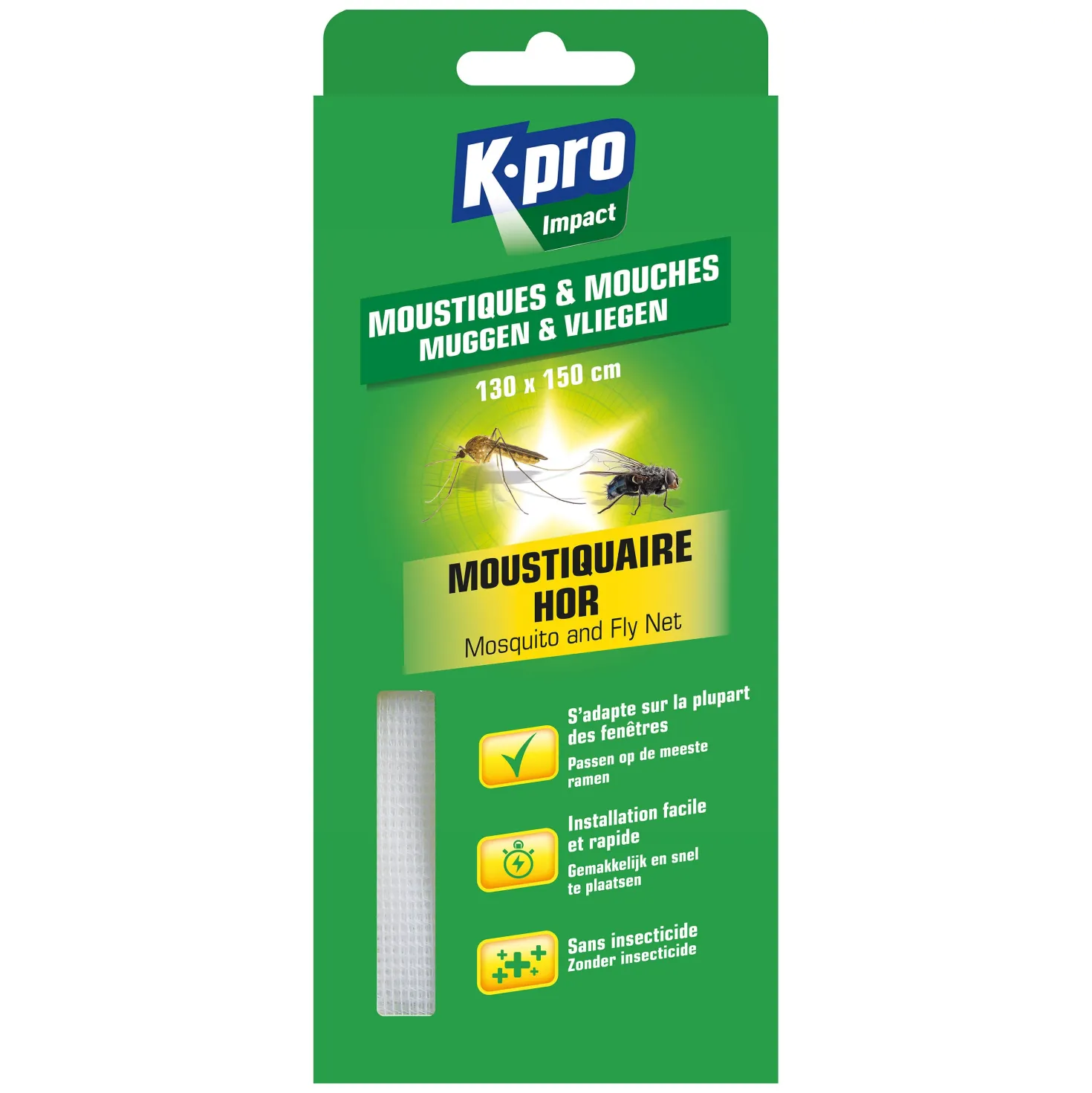 Moustiquaire moustiques et mouches