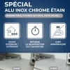Nettoyant Alu Inox Chrome & Etain