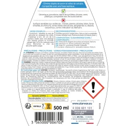 Nettoyant anti-calcaire pour cabine de douche