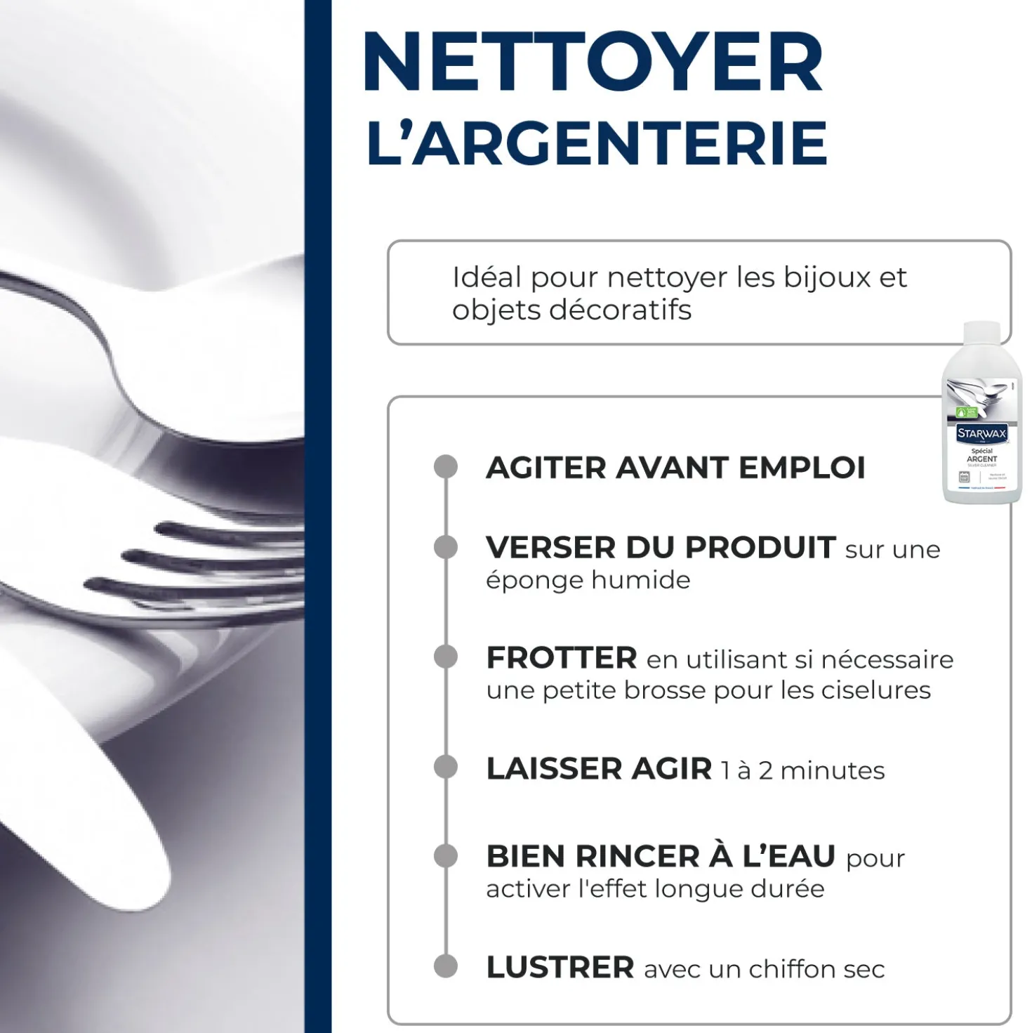 Nettoyant argent