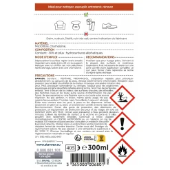 Nettoyant cirant pour cuir