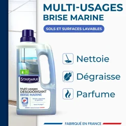 Nettoyant désodorisant longue durée parfum brise marine