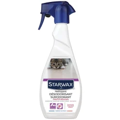 Nettoyant désodorisant surodorant spécial milieu animal