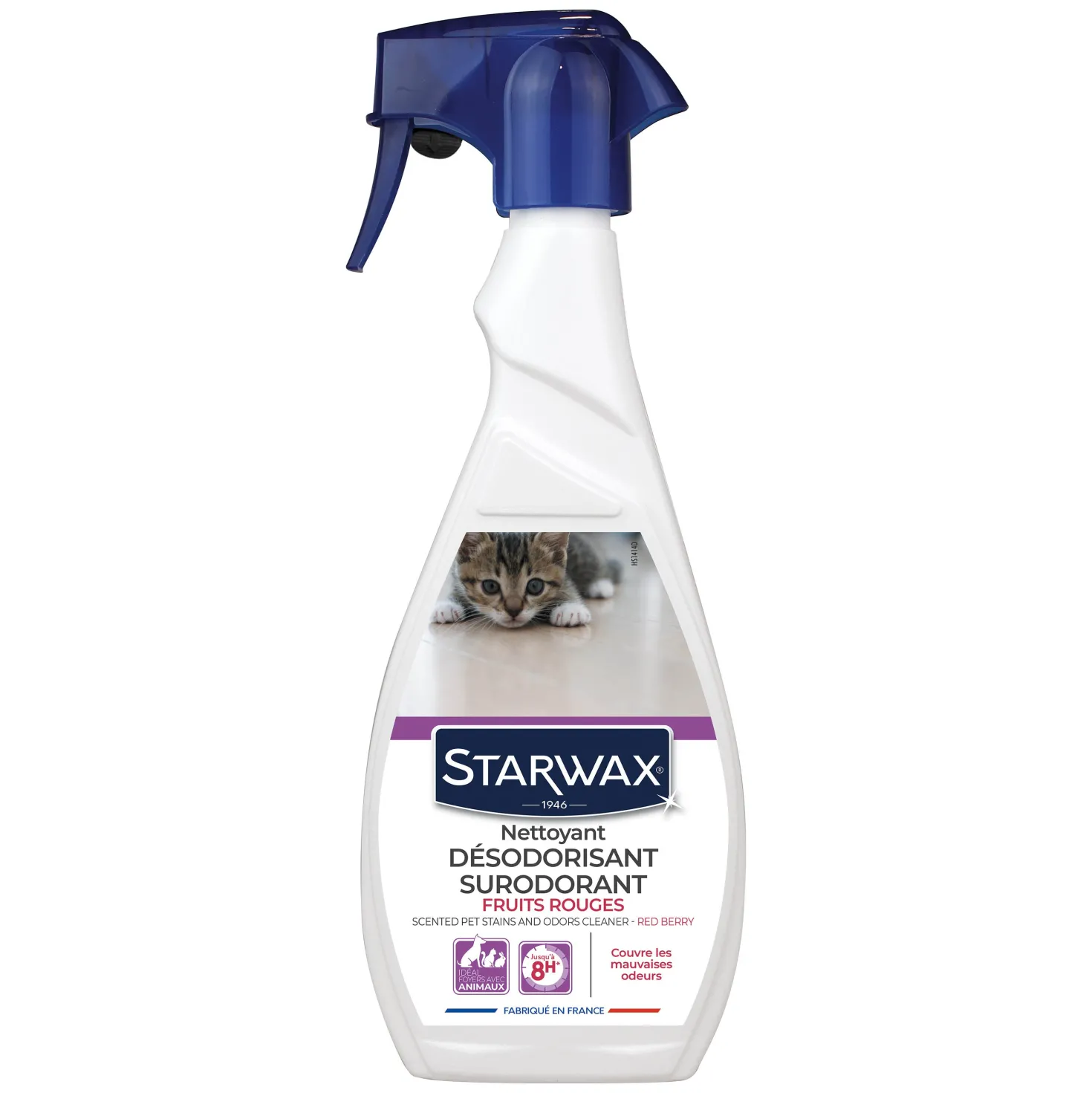 Nettoyant désodorisant surodorant spécial milieu animal