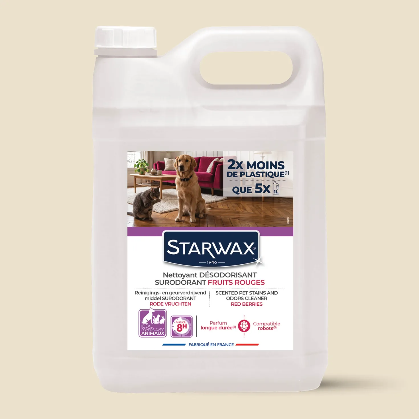 Nettoyant désodorisant surodorant