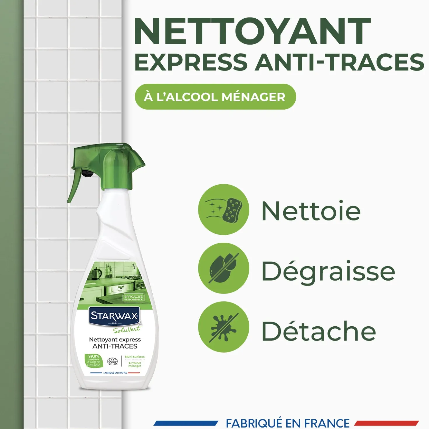 Nettoyant express Anti-traces