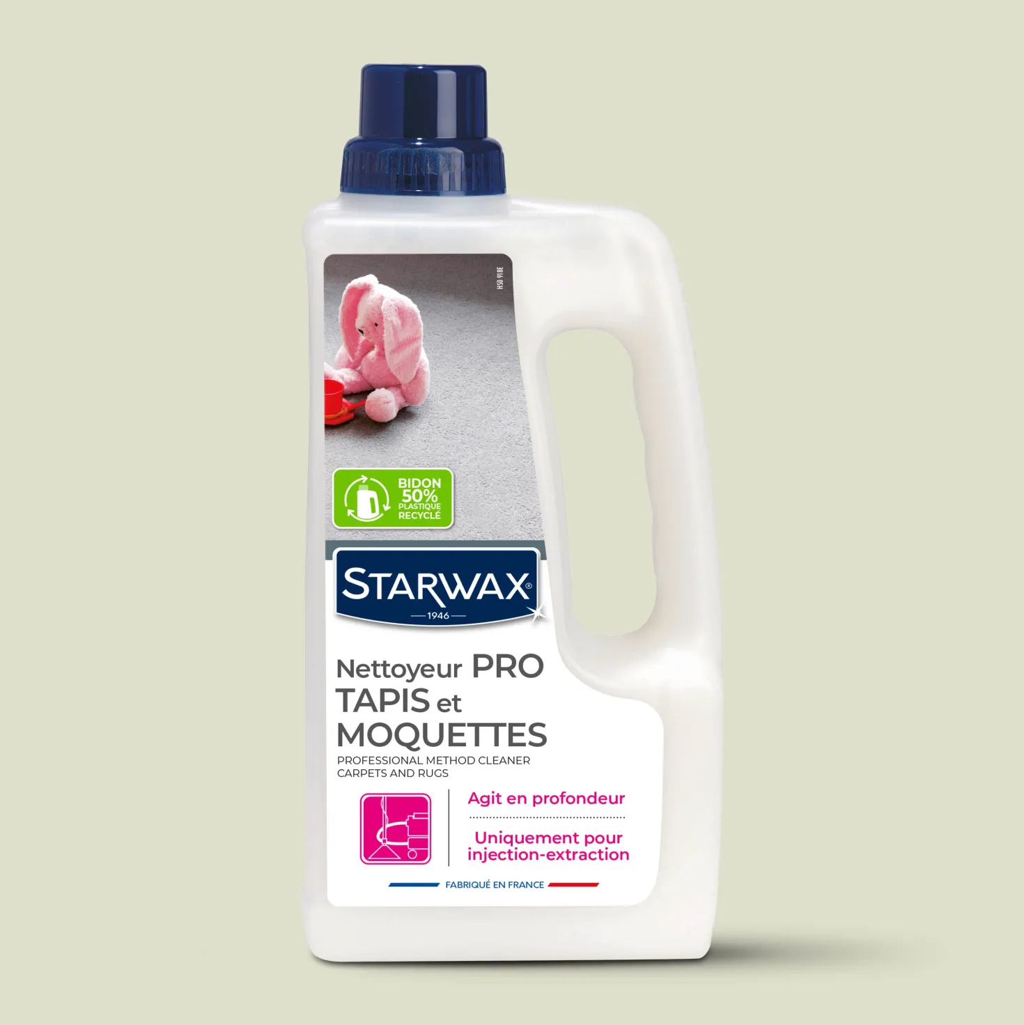 Nettoyant méthode "pro" pour tapis et moquettes