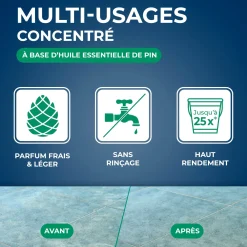 Nettoyant multi-usages concentré parfum pin des landes