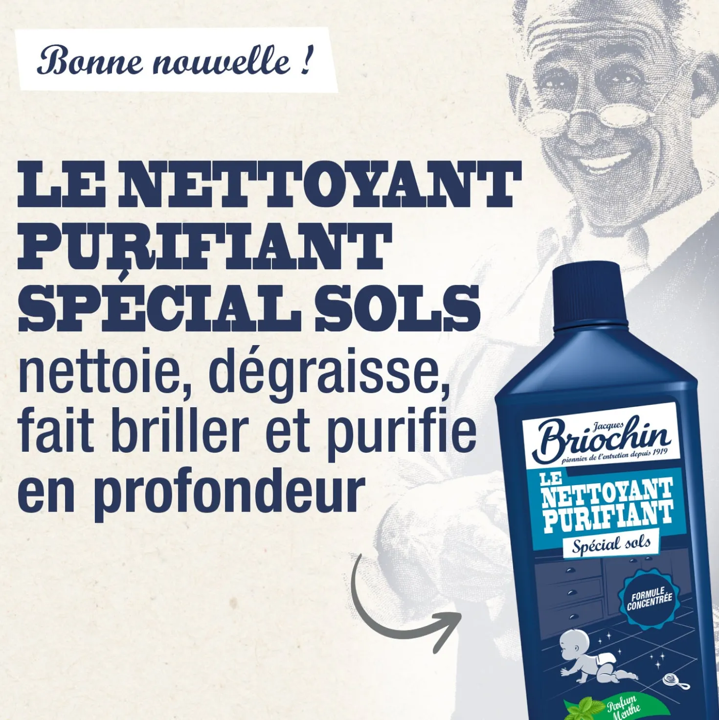 Nettoyant purifiant Sols et surfaces