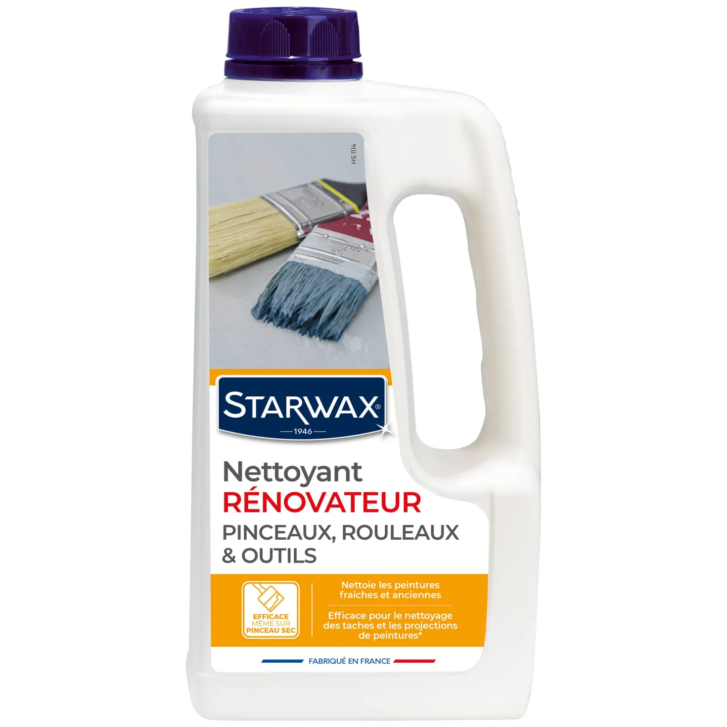 Nettoyant rénovateur pinceaux, rouleaux et outils 1L