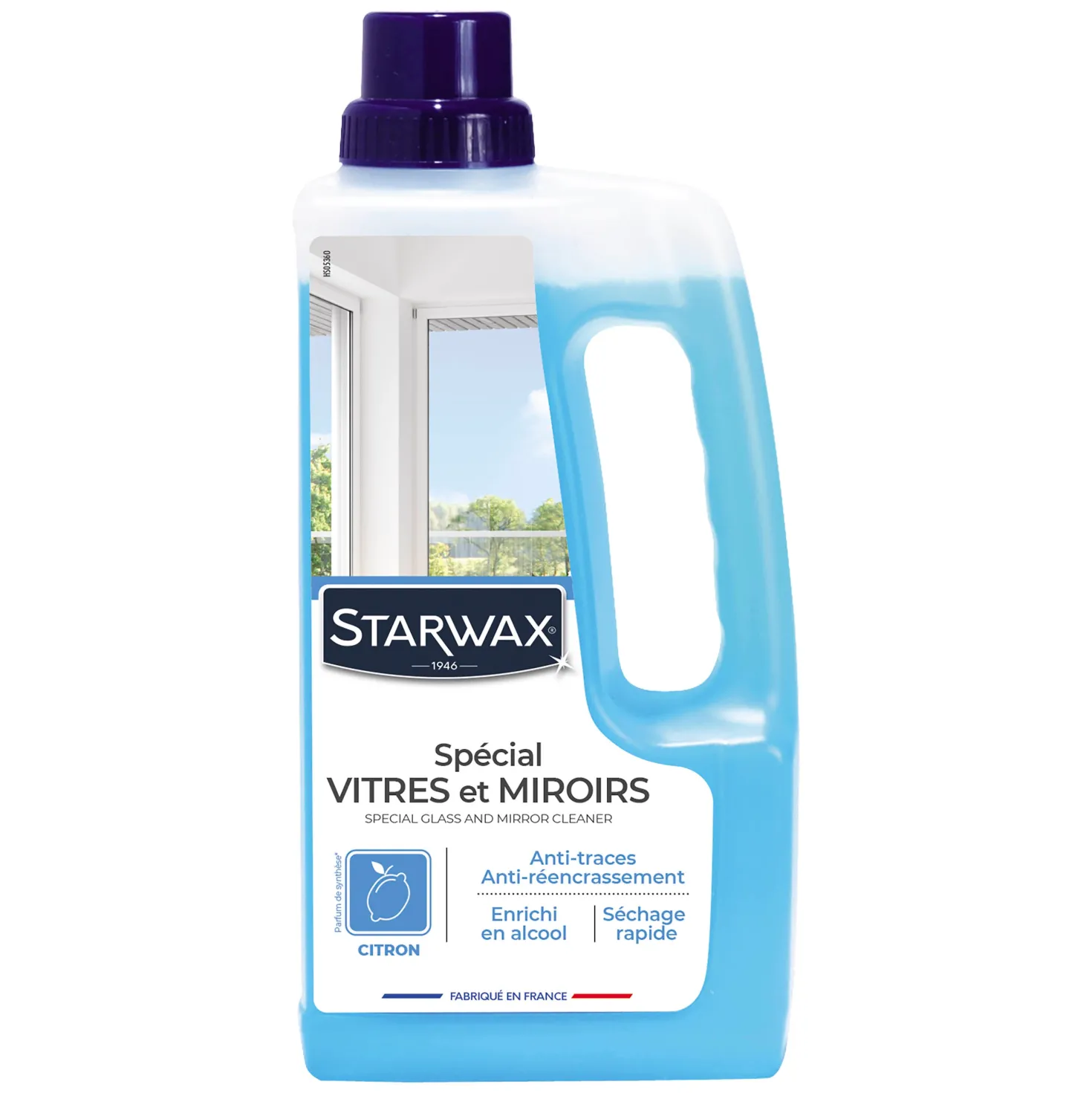 Nettoyant spécial vitres et miroirs