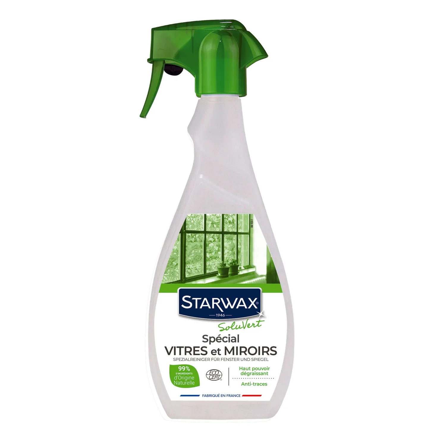 Nettoyant spécial vitres et miroirs