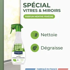 Nettoyant spécial vitres et miroirs