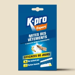 Papier anti-mites des vêtements