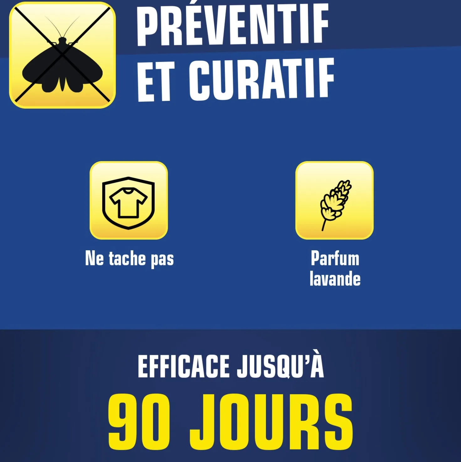 Papier anti-mites des vêtements