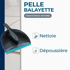 Pelle balayette caoutchouc