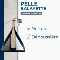 Pelle et balayette rectangulaire FSC®