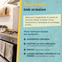Pierre blanche multi-usages