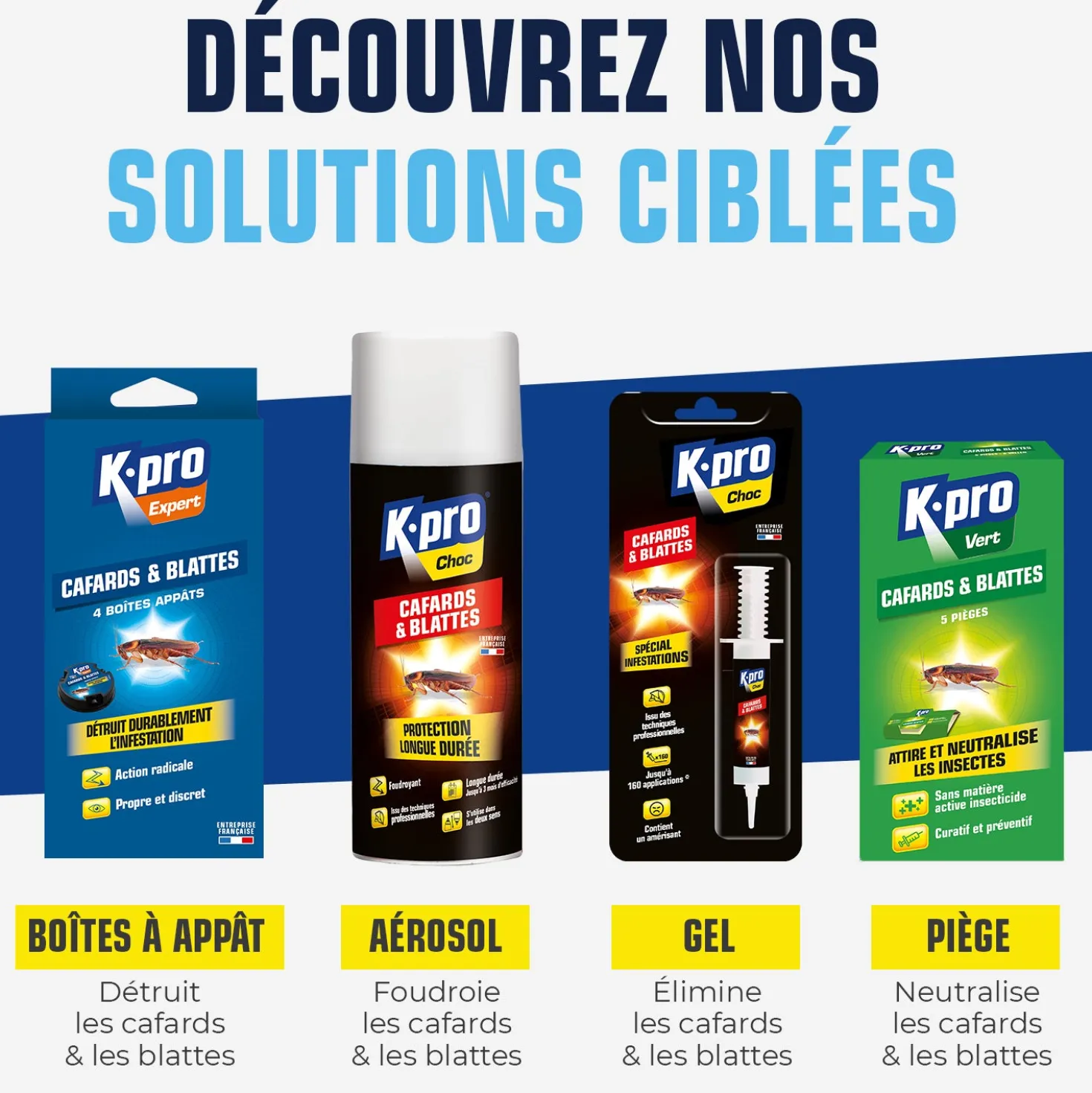 Piège cafards & blattes