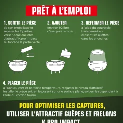 Piège à guêpes et frelons