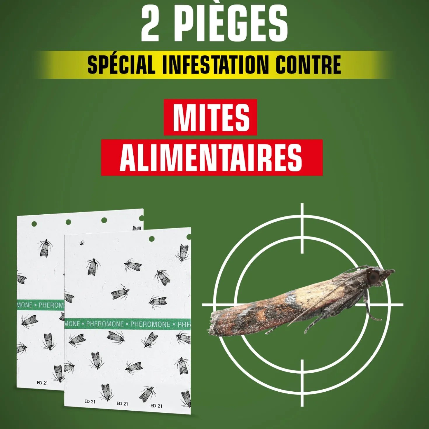Pièges mites alimentaires
