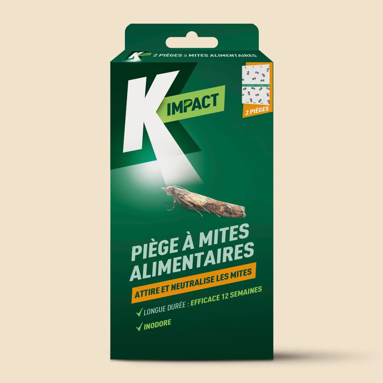 Pièges à mites alimentaires