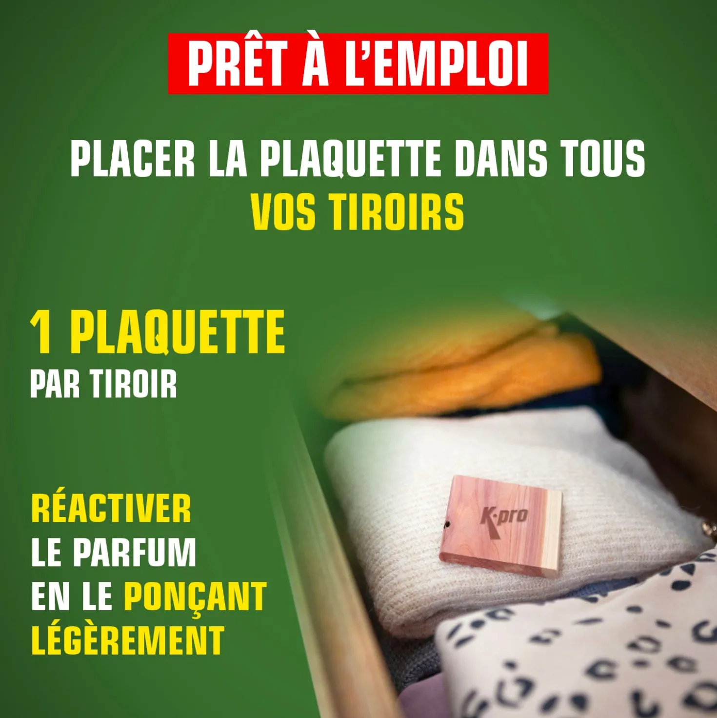 Plaquettes au bois de cèdre
