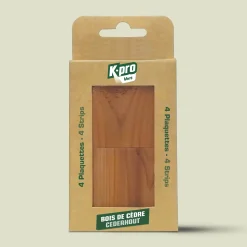 Plaquettes au bois de cèdre