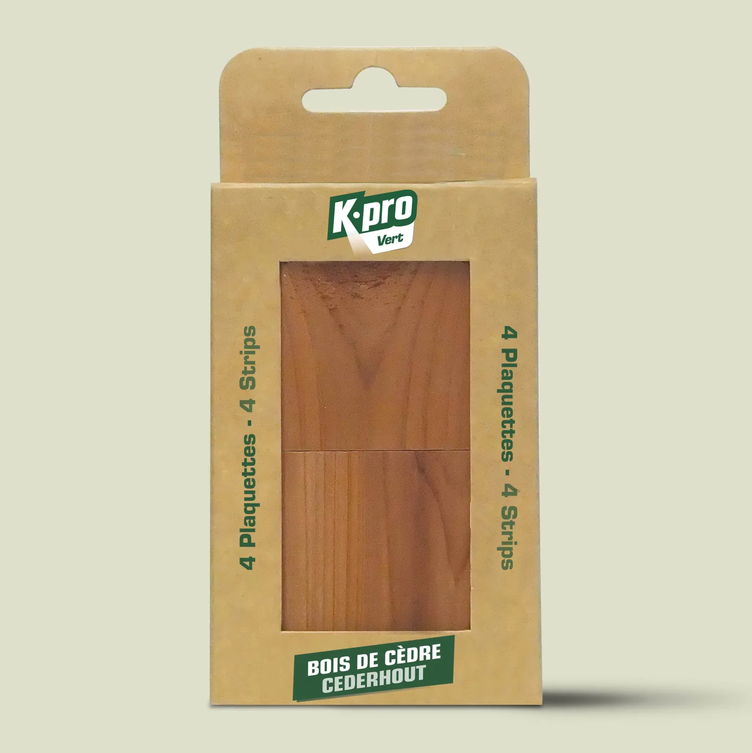 Plaquettes au bois de cèdre