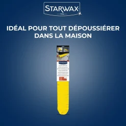 Plumeau extra plat et long dépoussiérant