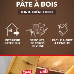 Pâte à bois tradition