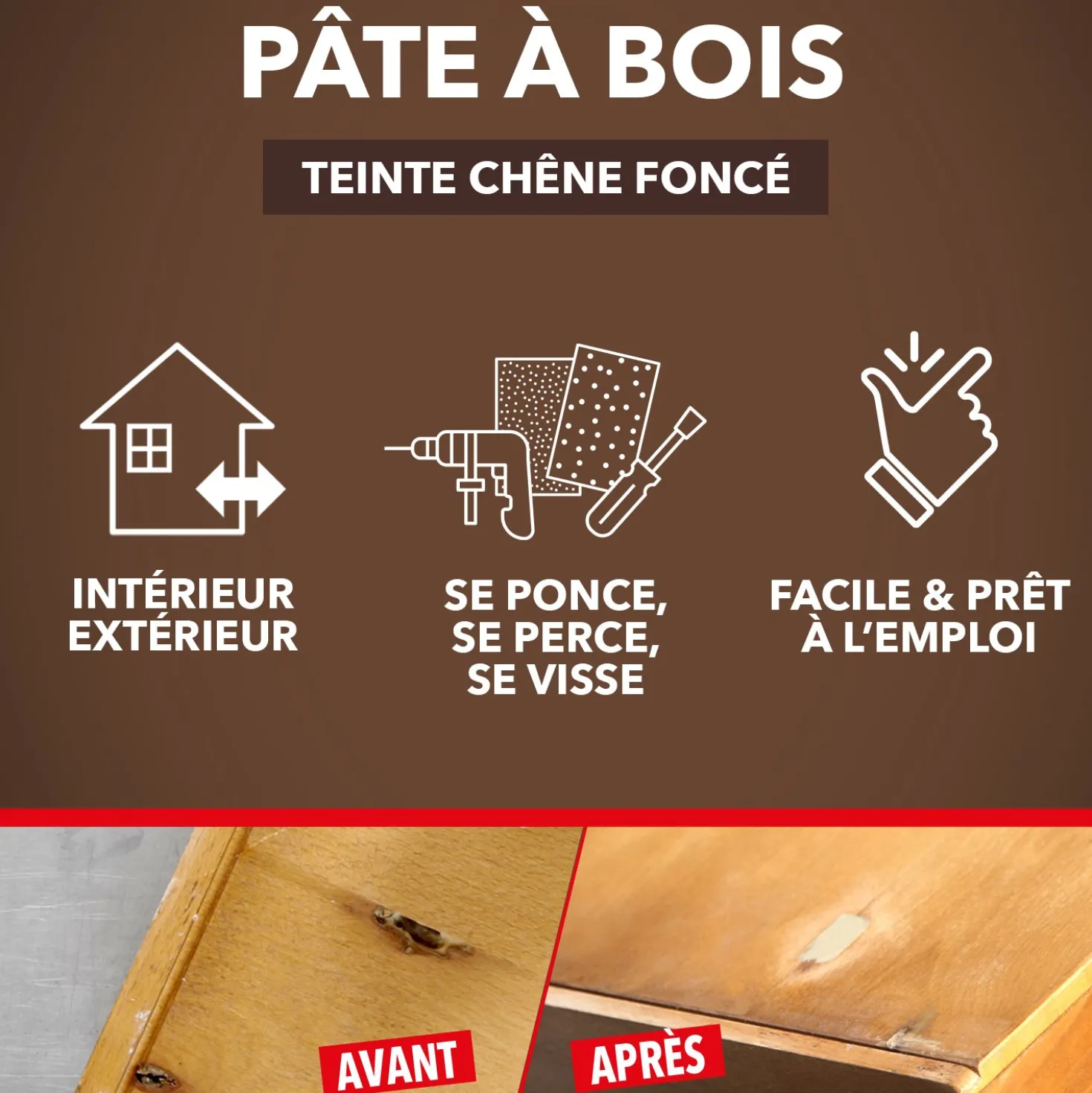 Pâte à bois tradition