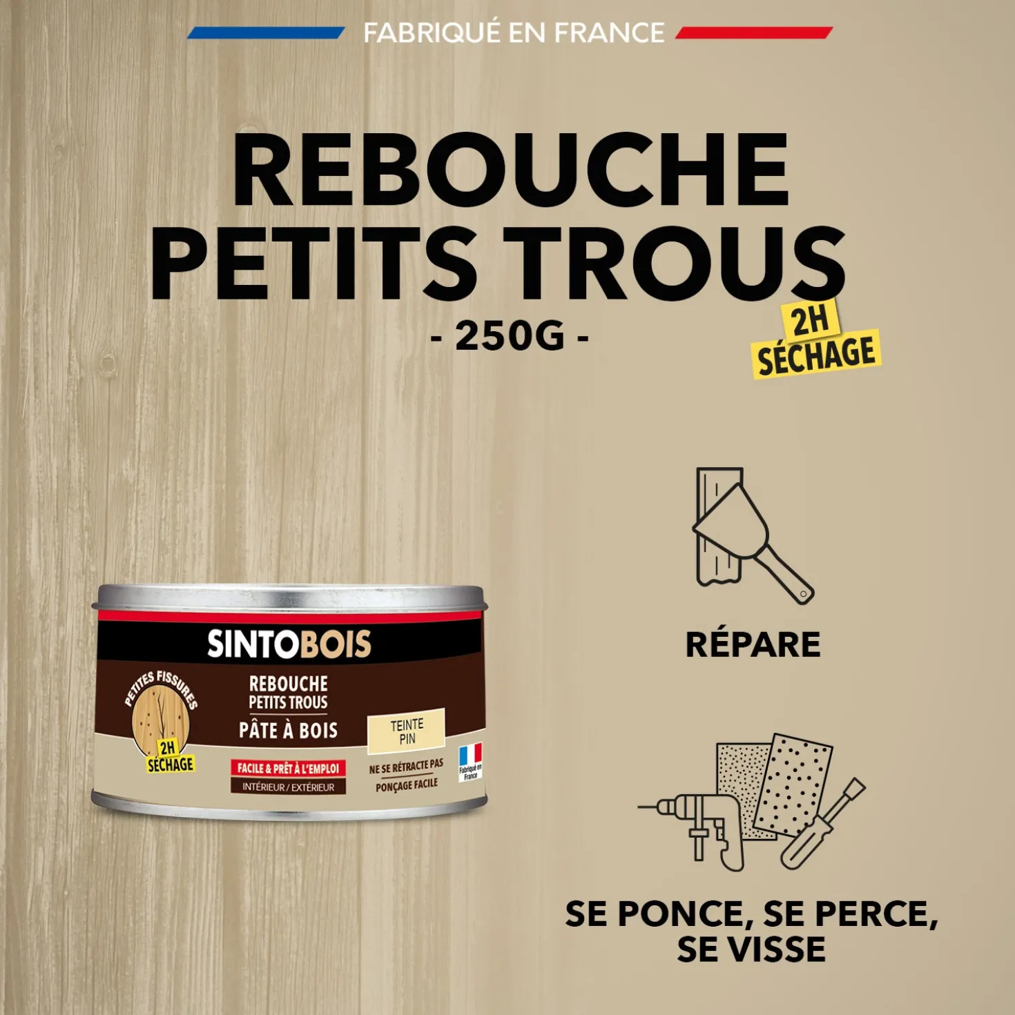 Pâte à bois tradition