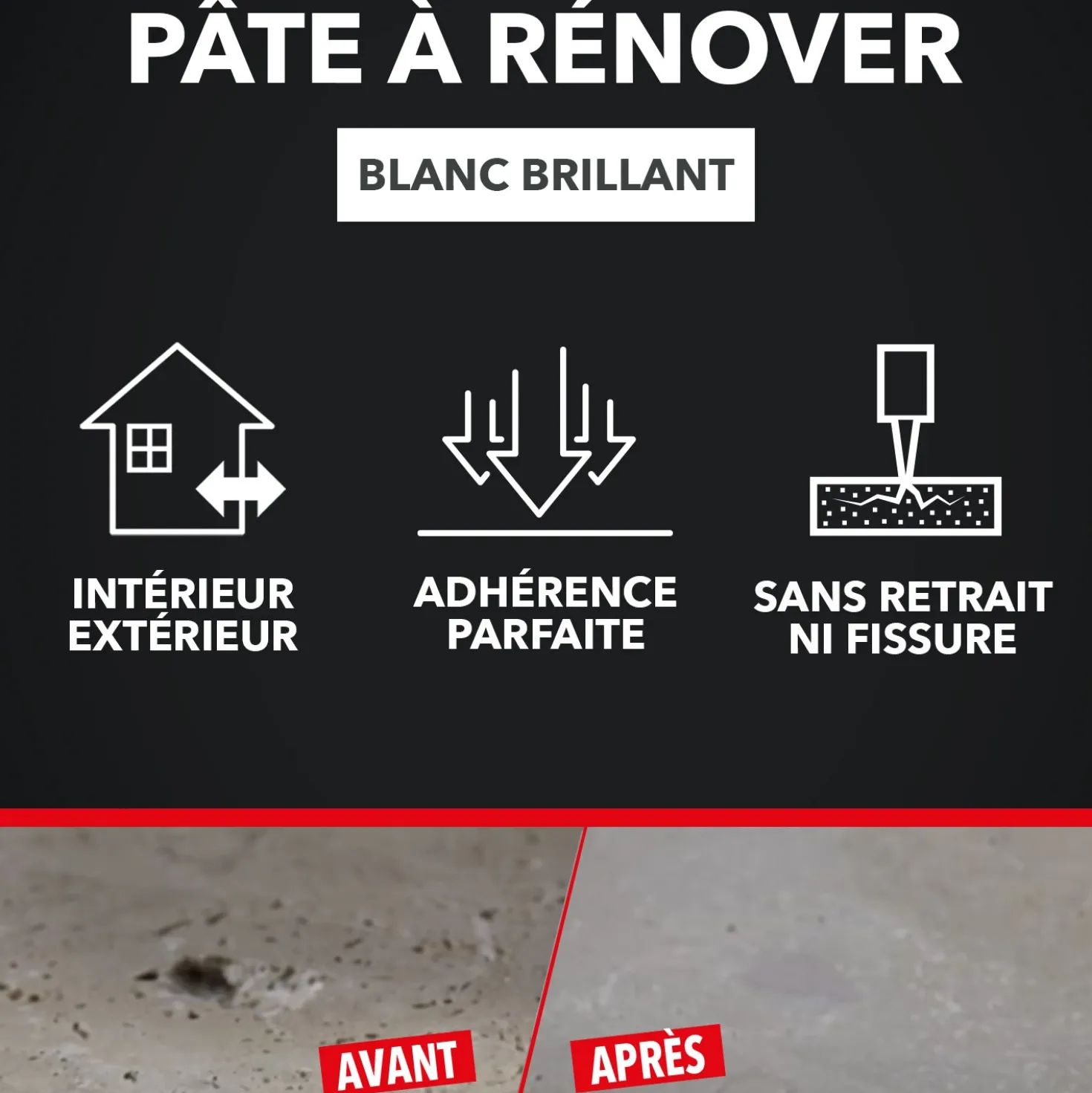 Pâte à rénover