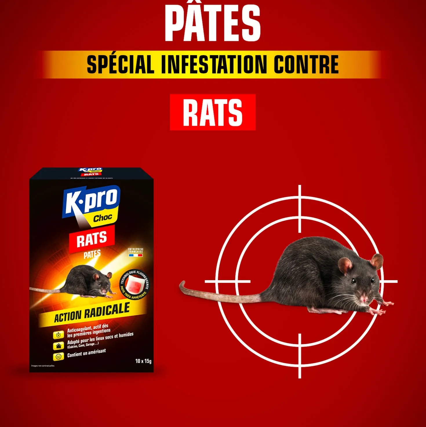 Pâtes rats