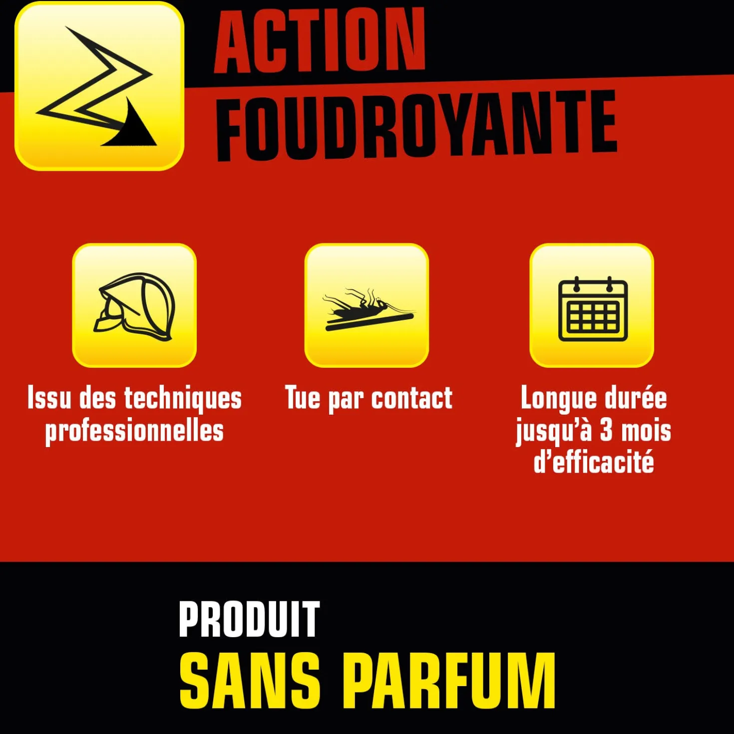 Pulvérisateur cafards et araignées