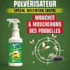 Pulvérisateur mouches des poubelles