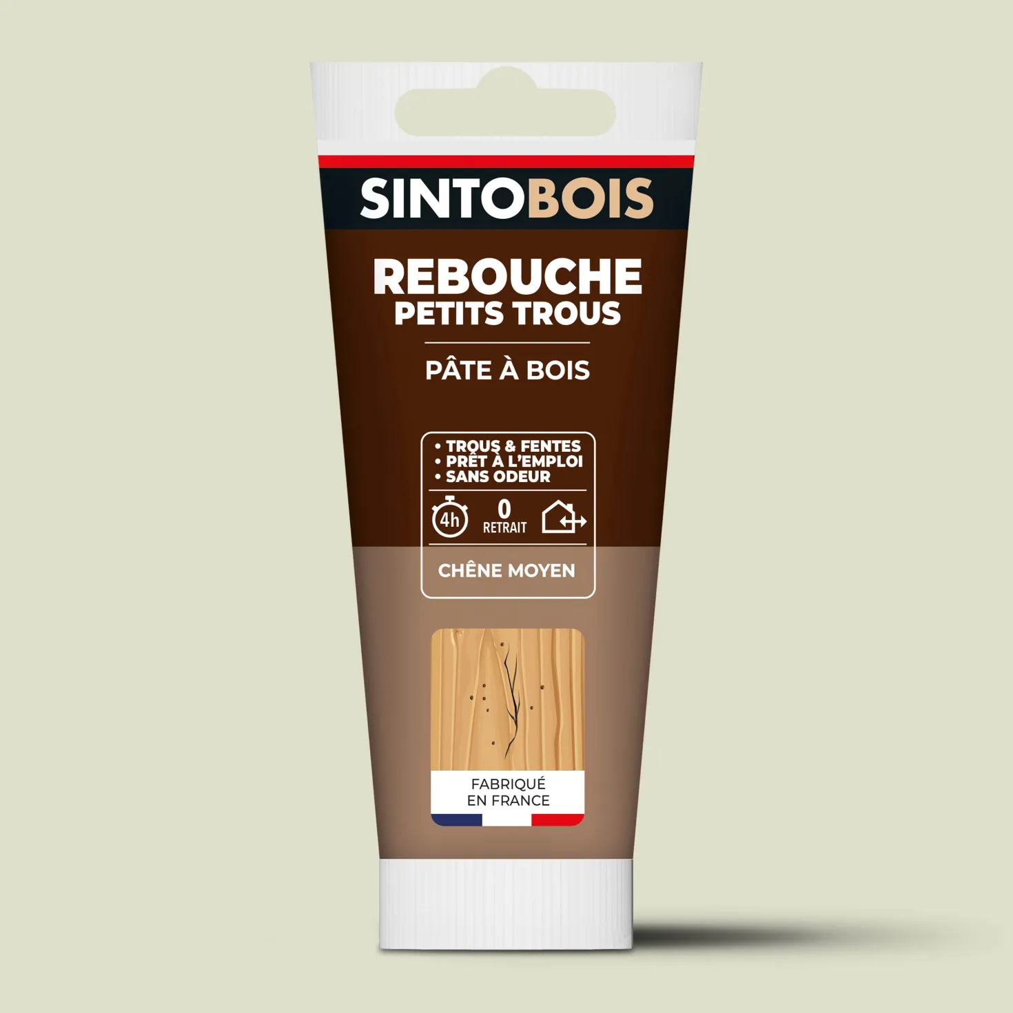 Rebouche imperfections -Pâte à bois naturel