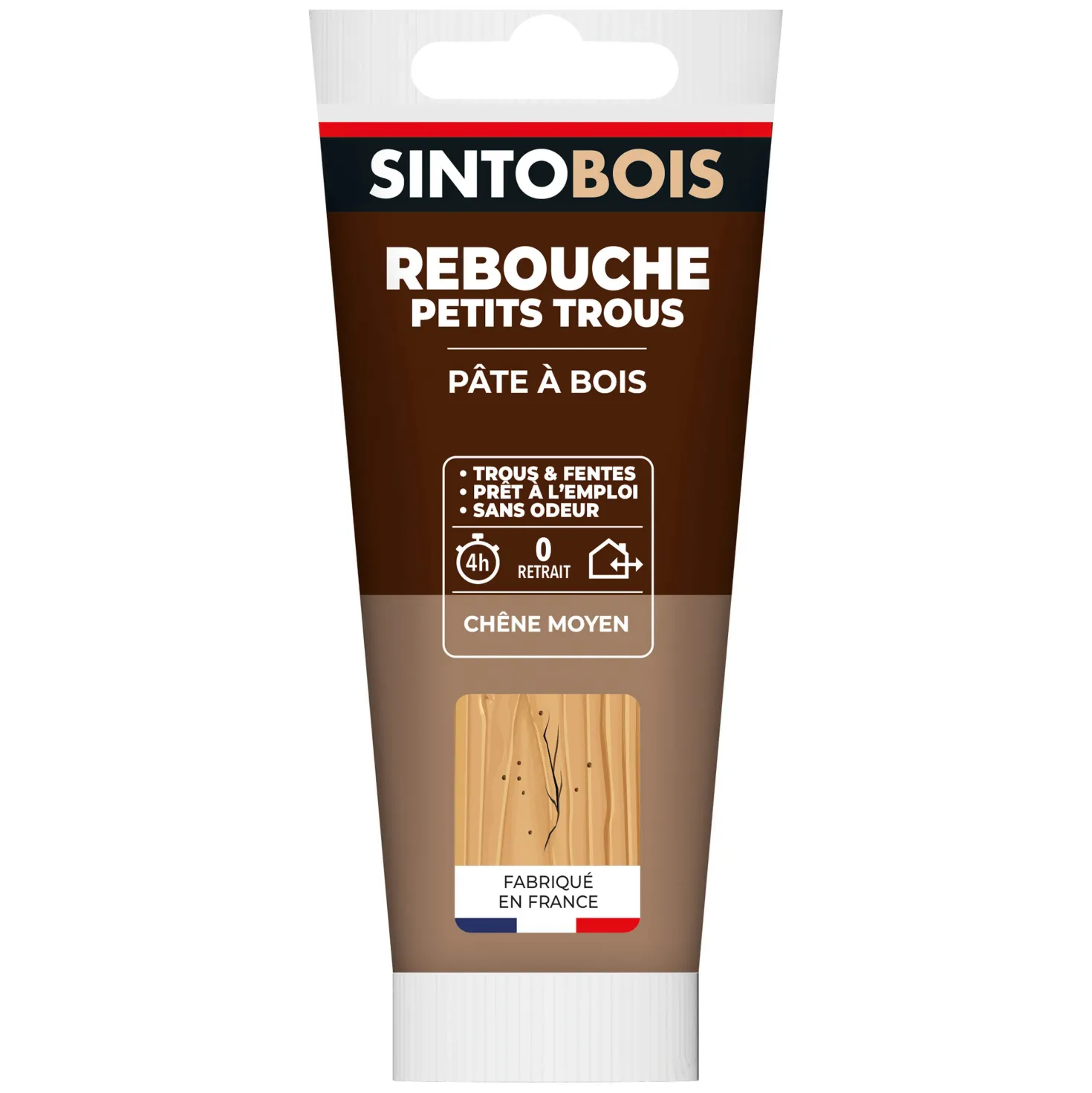 Rebouche imperfections -Pâte à bois naturel
