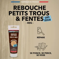Rebouche imperfections -Pâte à bois naturel