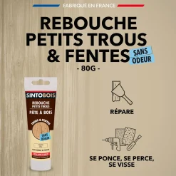 Rebouche imperfections -Pâte à bois naturel