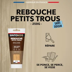 Rebouche imperfections -Pâte à bois naturel