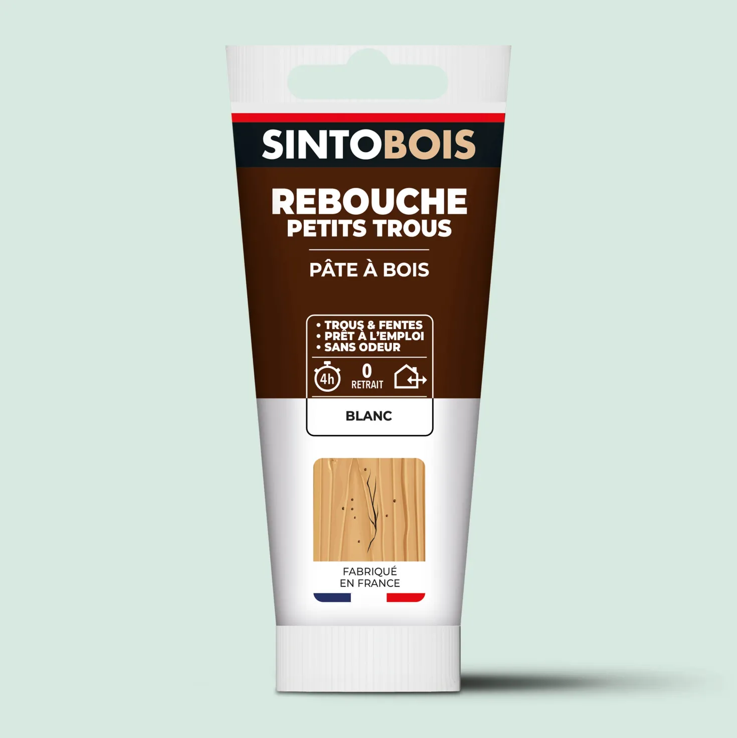 Rebouche imperfections -Pâte à bois naturel