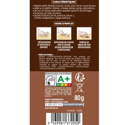 Rebouche imperfections -Pâte à bois naturel