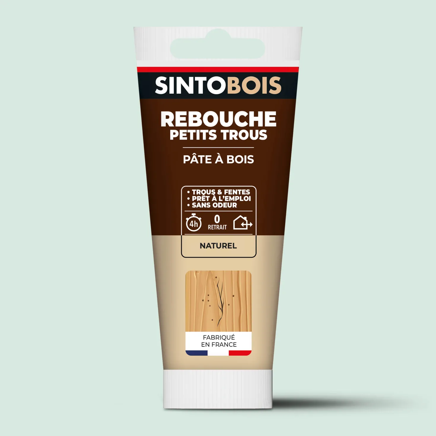 Rebouche imperfections -Pâte à bois naturel